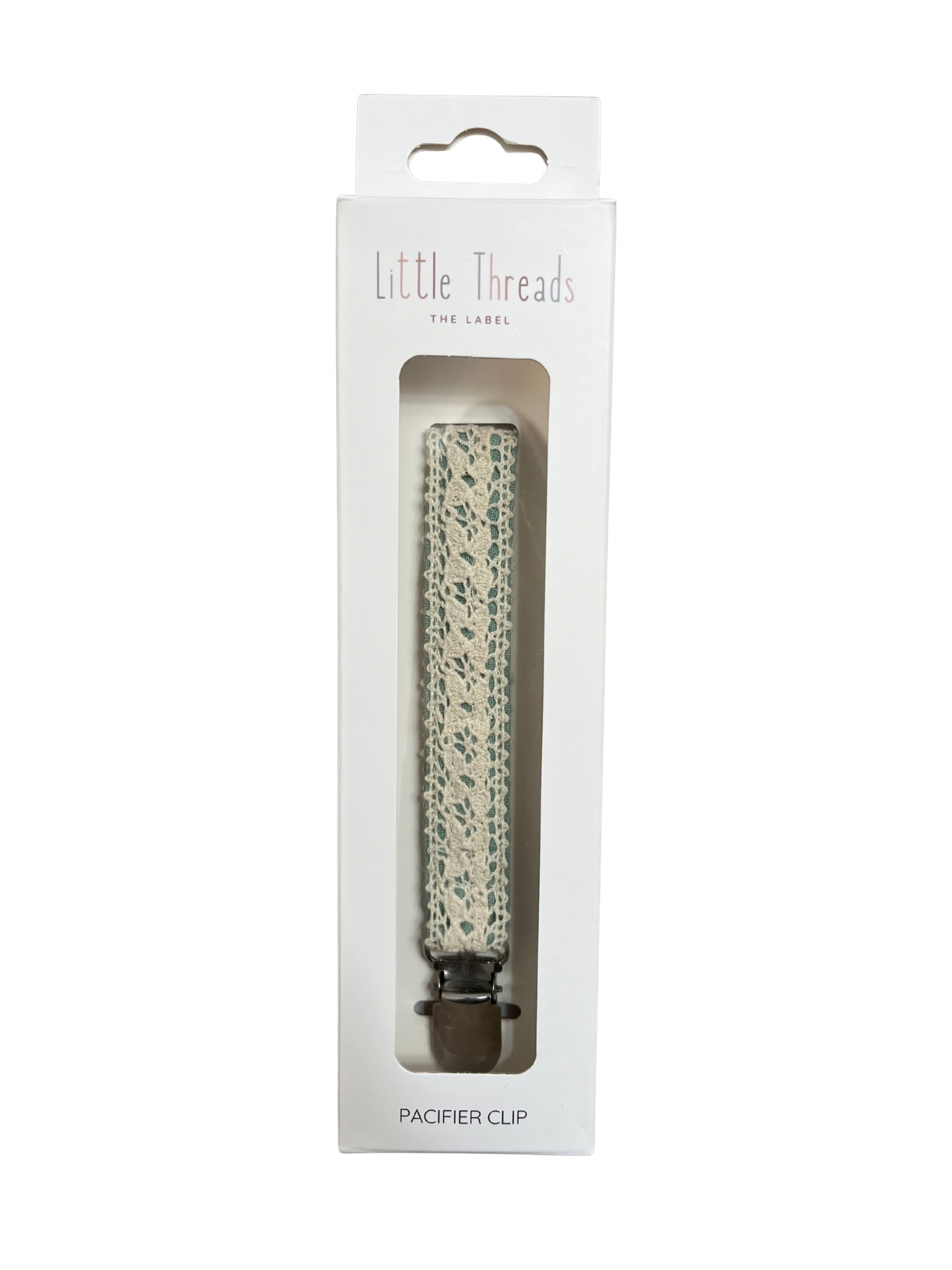 Crotchet Ribbon Collection Pacifier Clip