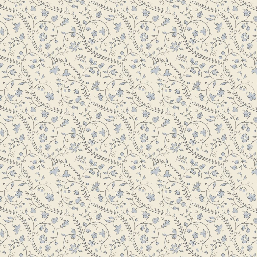 Bluebell Heirloom Vine Muslin Blanket