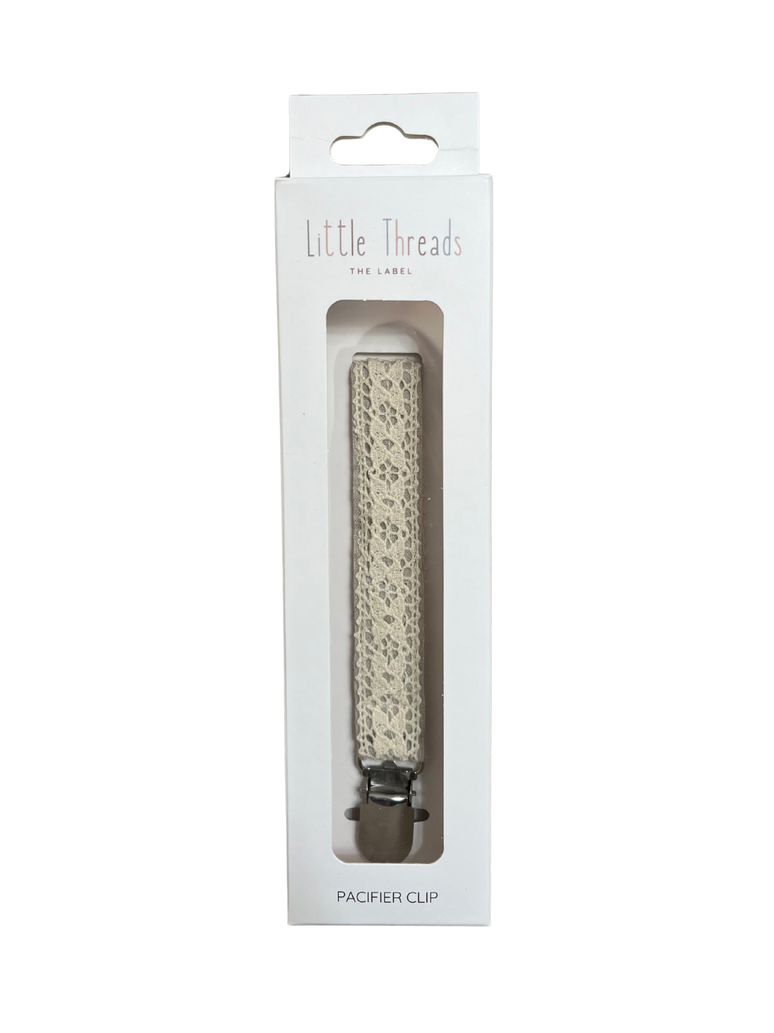 Crotchet Ribbon Collection Pacifier Clip