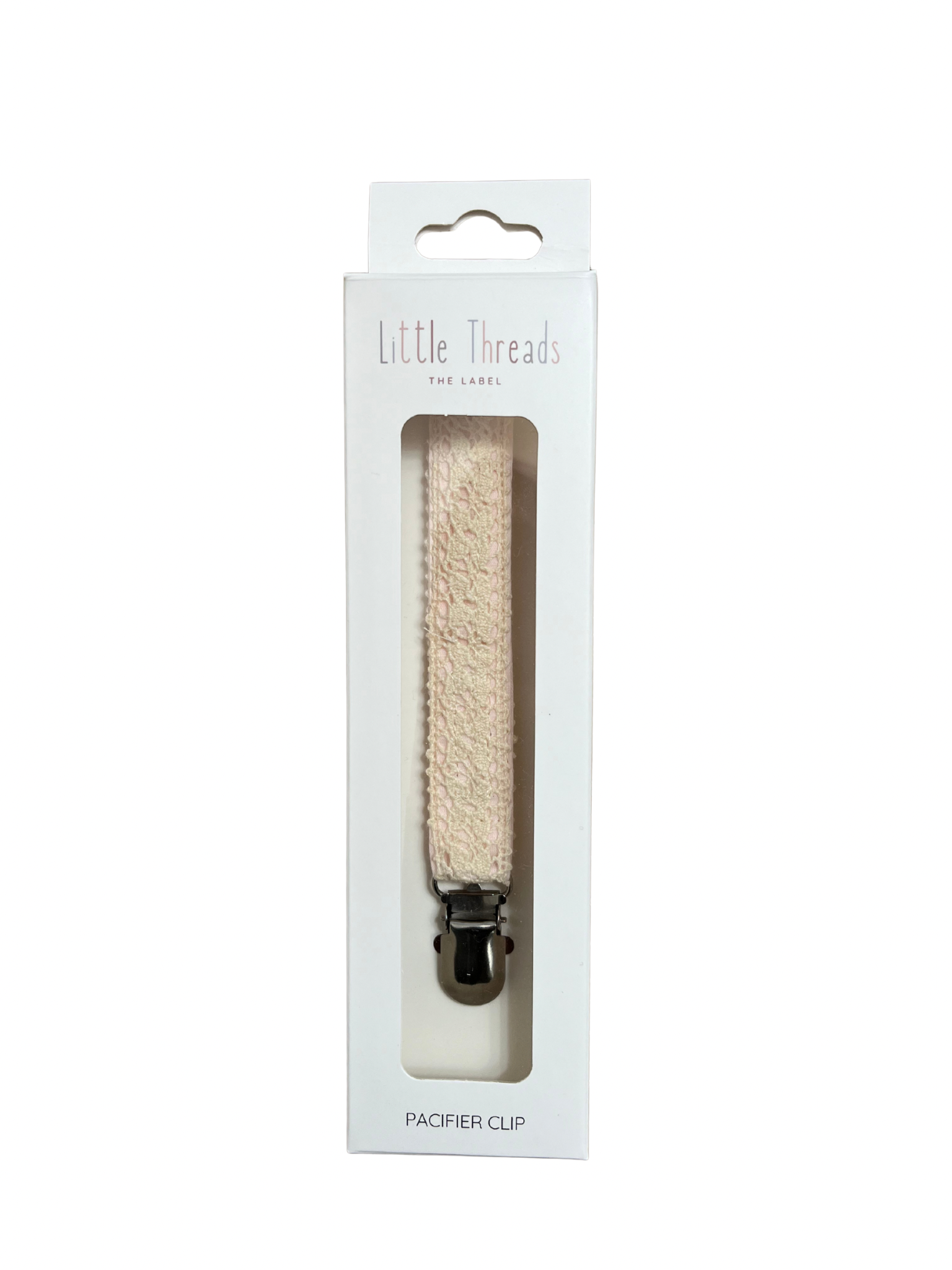 Crotchet Ribbon Collection Pacifier Clip