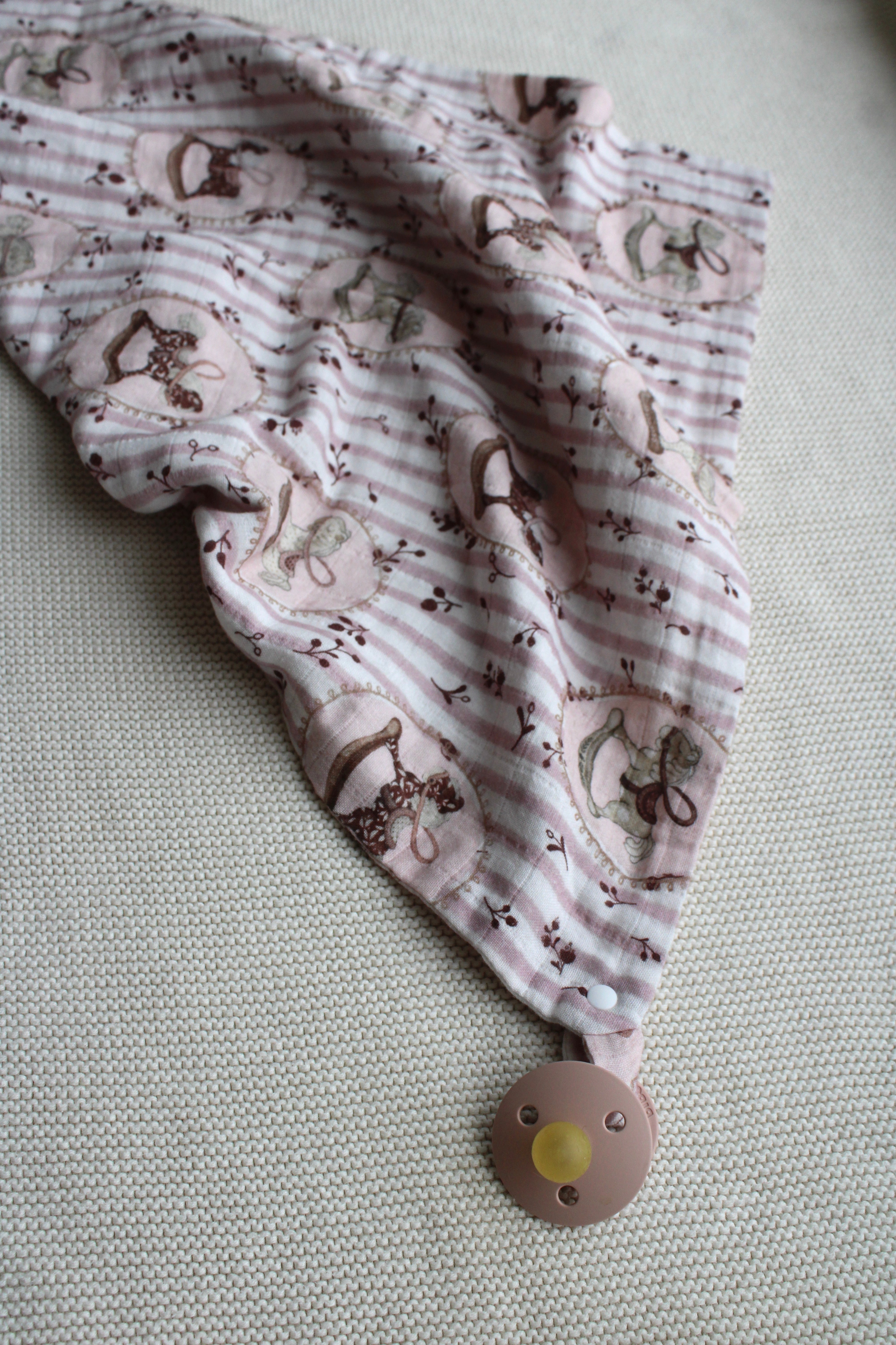 Rose Rocking Horse Lovey