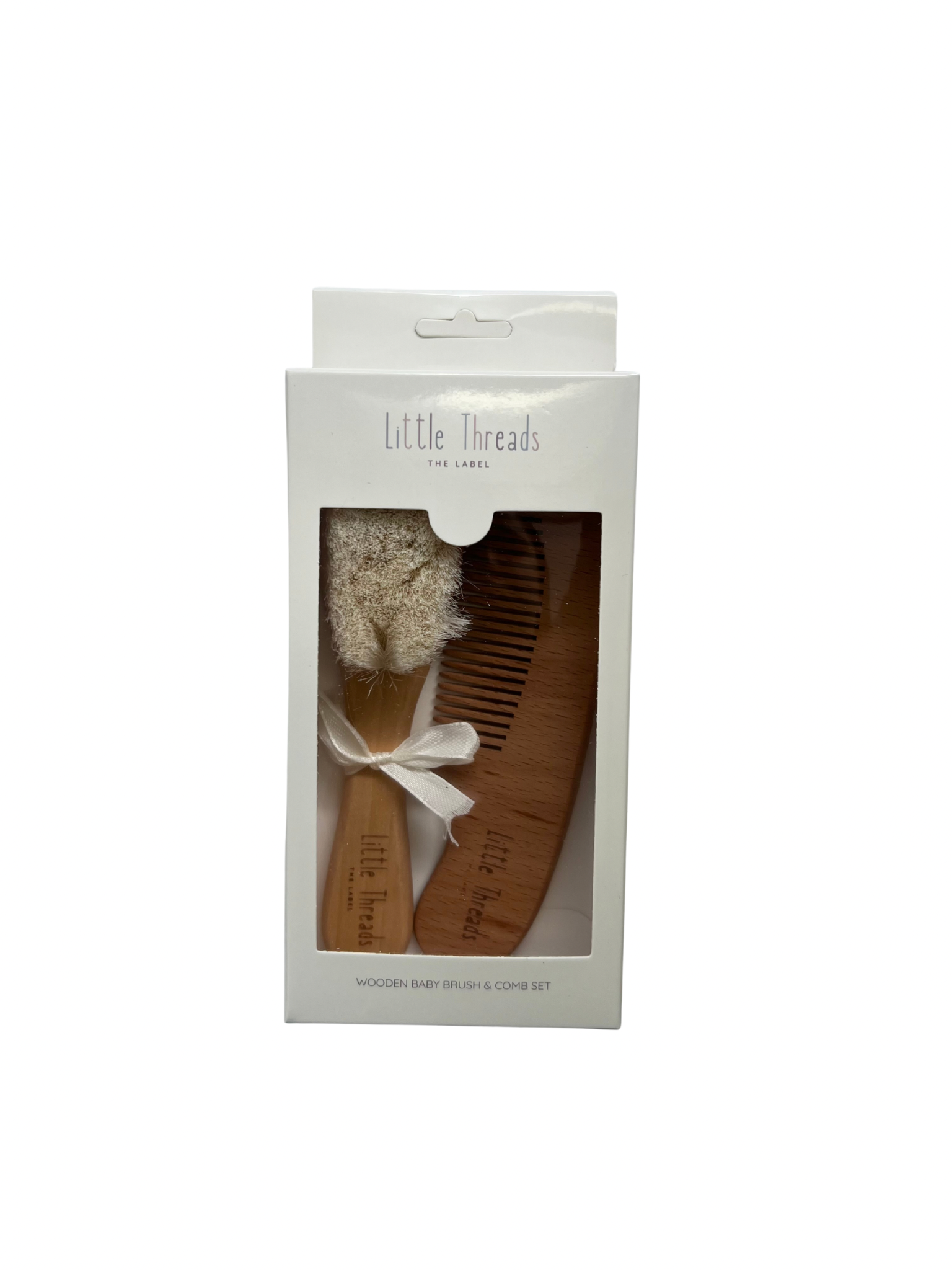 Wooden Baby Brush & Comb Set