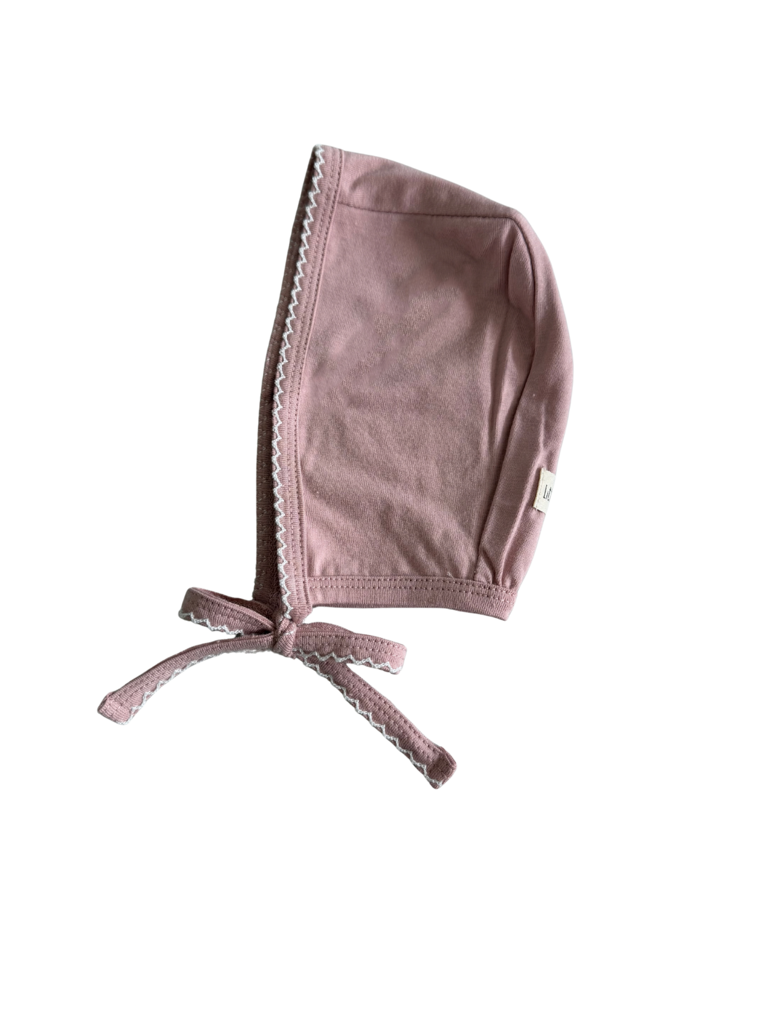 Solid Scalloped Bonnet