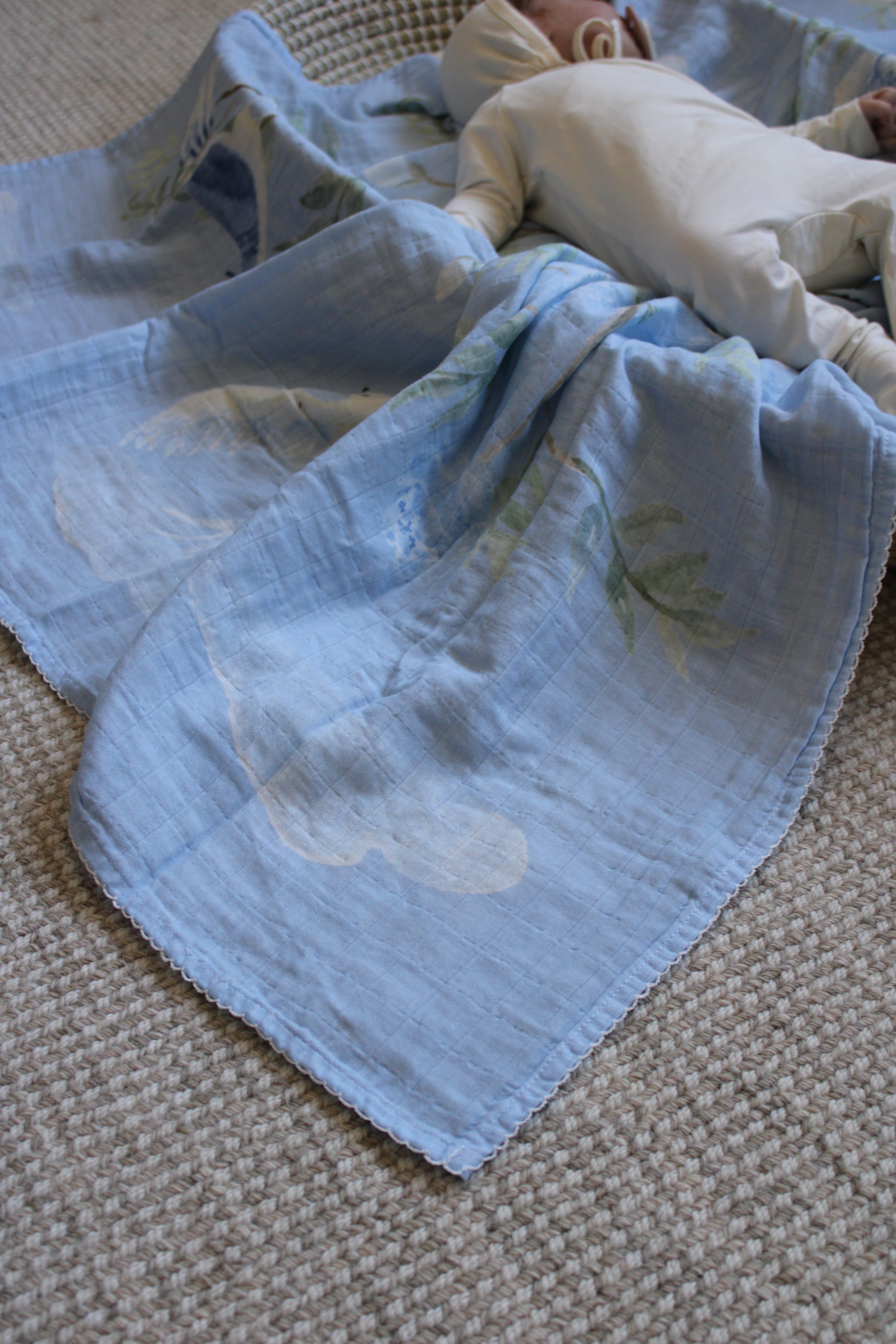 The Dove Muslin Blanket