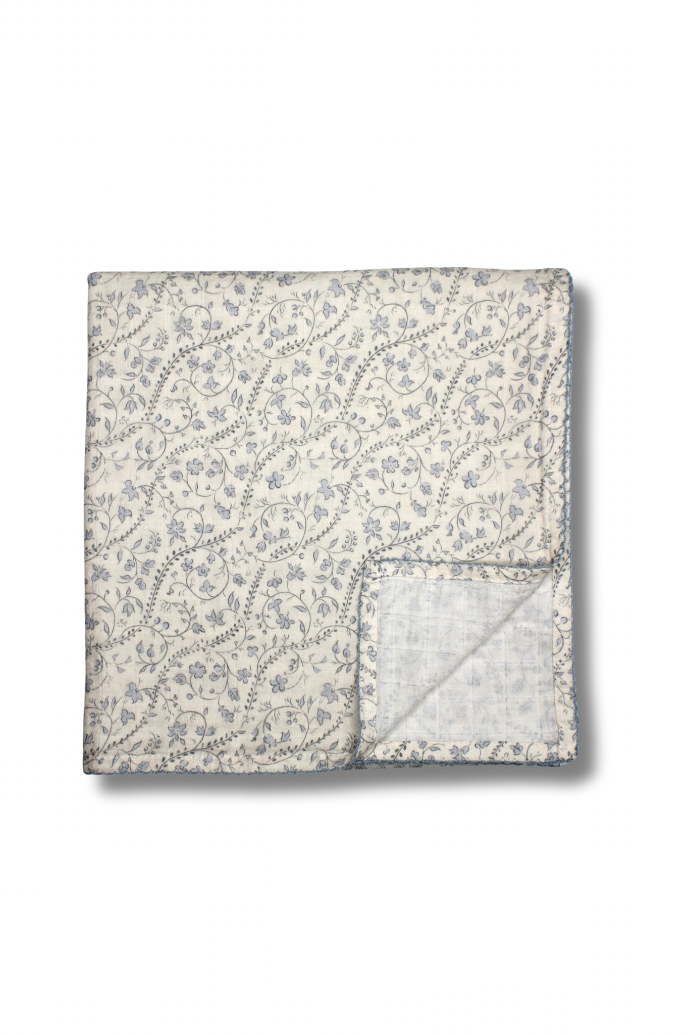 Bluebell Heirloom Vine Muslin Blanket