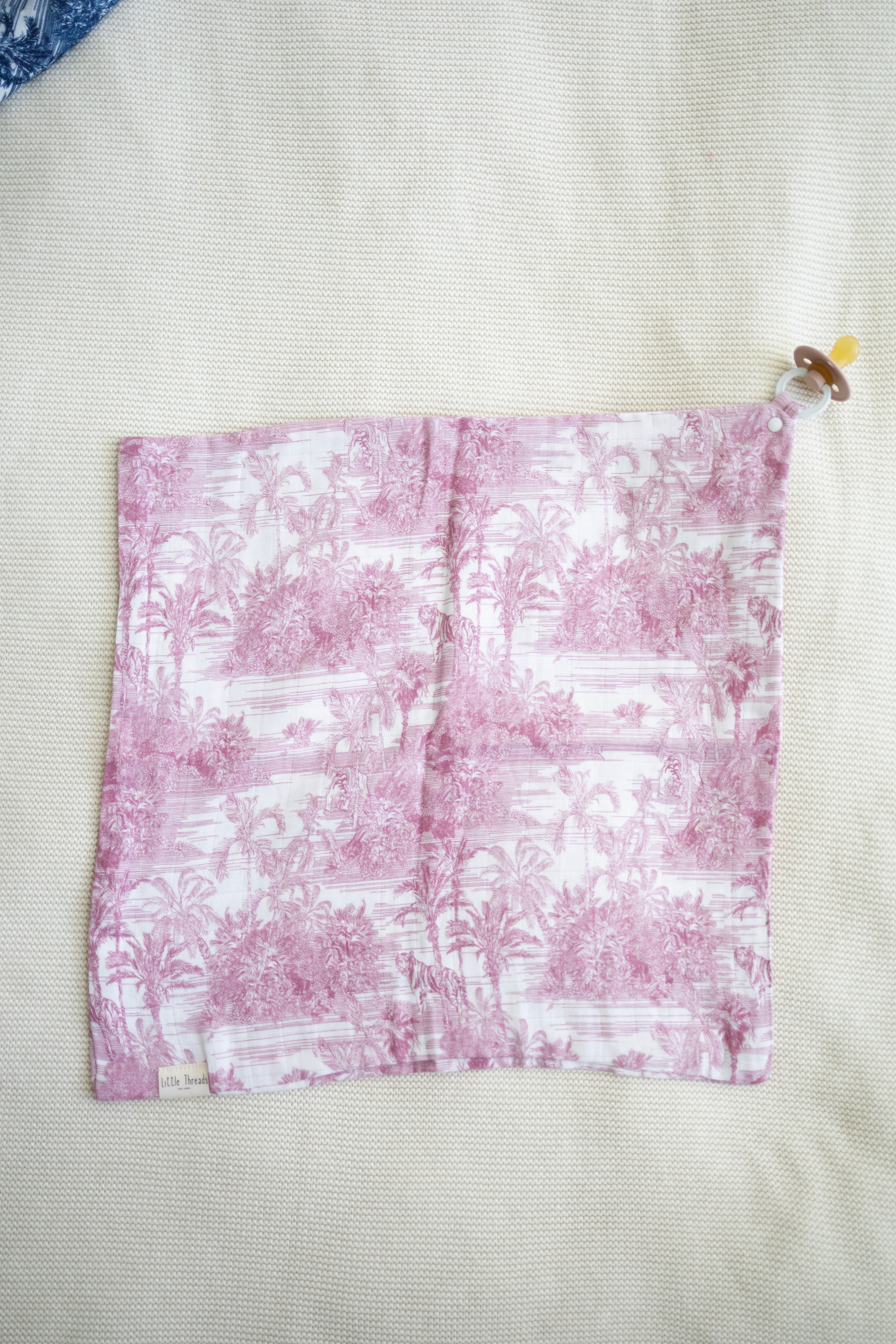 Pink Jungle Toile Lovey